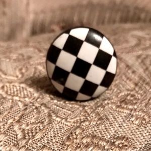 Mackenzie Child Inspired Checkered Cabinet Knobs. 25 in total.